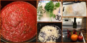 Spaghetti Sauce Collage